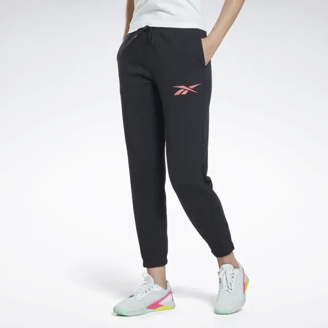 Reebok Vector Graphic Pant (HR8308-Black) - Μαύρο - M