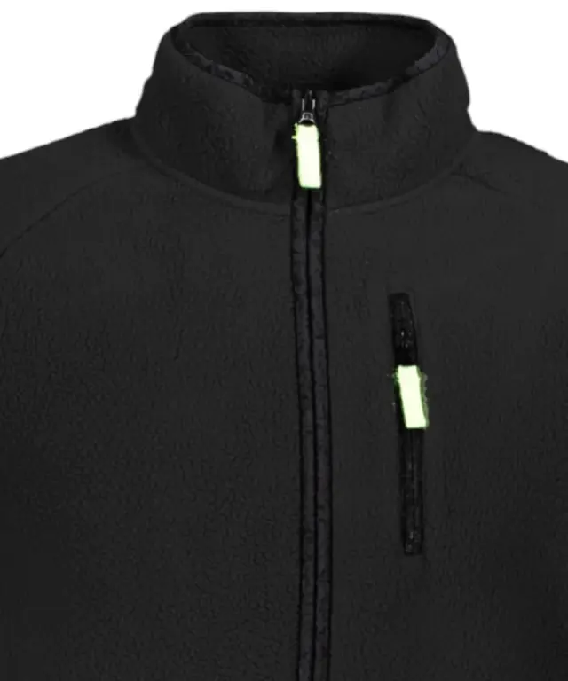 Norway Nautical School - Ανδρική Ζακέτα Φούτερ Fleece 839506-BLACK Μαύρο 3