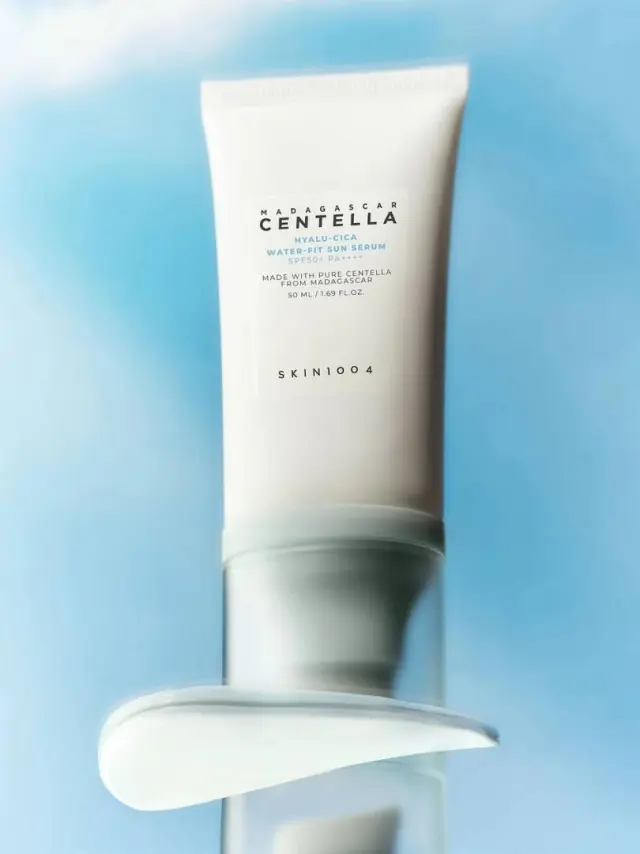 Skin1004 Madagascar Centella Hyalu Cica Water Fit Sun Serum SPF50+ PA++++ Αντιηλιακό με υαλουρονικό κ σεντελα ασιάτικα 50ml 2