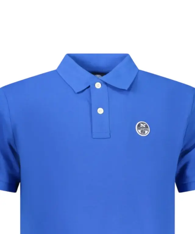 North Sails - Ανδρικό T-shirt Κοντομάνικο Polo 995000-000-0760 Μπλε 3