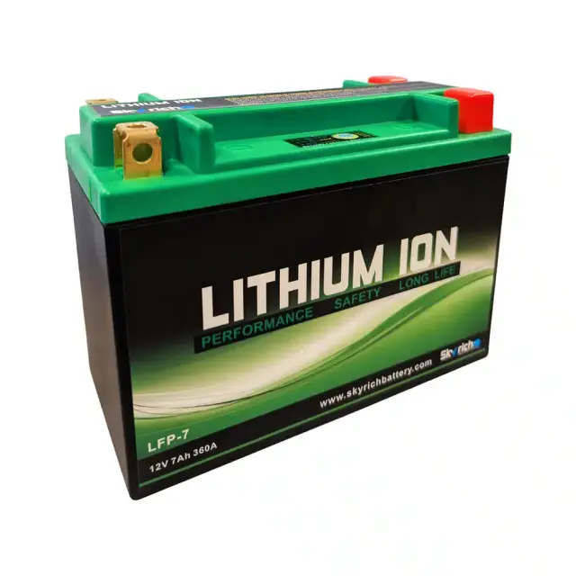 Μπαταρία Εκκίνησης Λιθίου 12V 7Ah 360A LFP-07 Skyrich