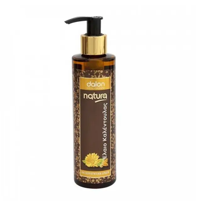 Dalon Cosmetics Calendula Oil 200ml - (ενυδατικό έλαιο καλέντουλας για το σώμα)