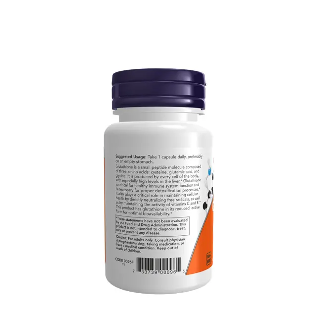 Now Foods Glutathione 250 mg 3