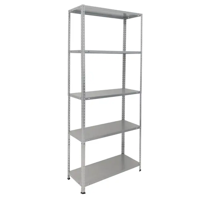 ΡΑΦΙΕΡΑ ΜΕΤΑΛΛΙΚΗ ΓΑΛΒΑΝΙΖΕ 75x30x170 - 50kg - 5 ΡΑΦΙΑ 610414