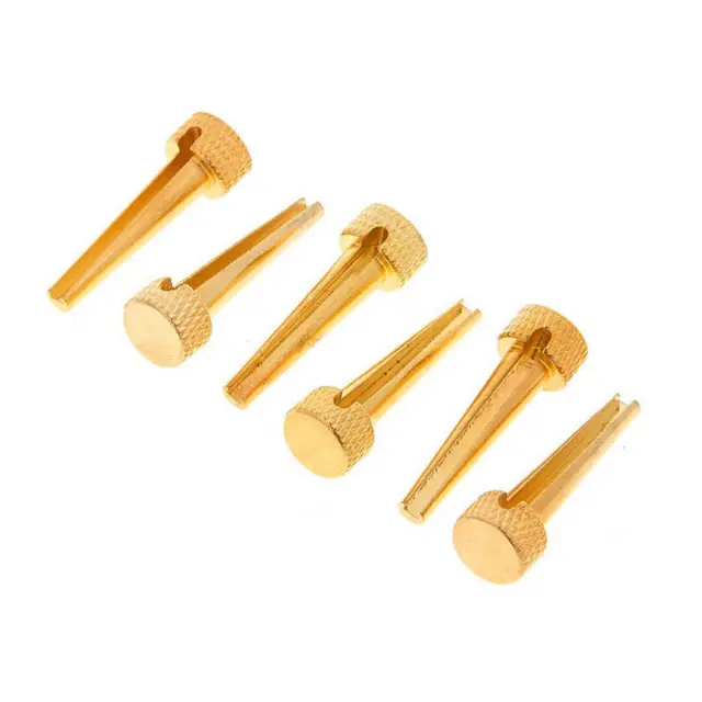 D'Andrea USA TP-1B Σφήνες Ακουστικής Κιθάρας Brass Flat (Σετ)