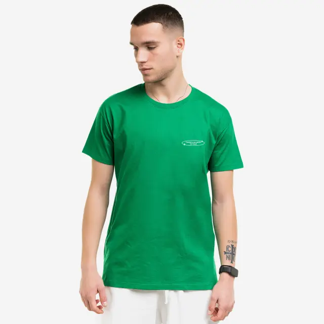 T-shirt Noshame® Πράσινο με τύπωμα Faith over Fear - 122577 - XXL 3