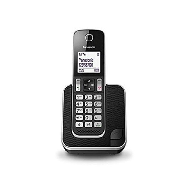 Ασύρματο Ψηφιακό Τηλέφωνο Panasonic KX-TGD310GRB με Λειτουργία Ενδοεπικοινωνίας και Baby Monitor Μαύρο