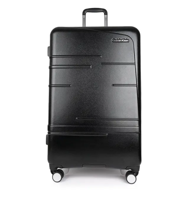 Βαλίτσα σκληρή Μεγάλη CALVIN KLEIN New Light LH818NL4 Μαύρο