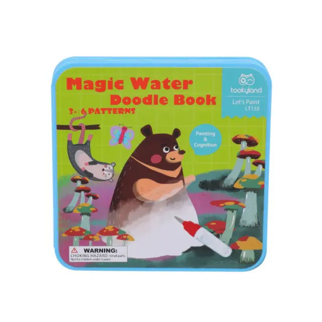 Tooky Toy Βιβλίο Ζωγραφικής Magic Water Coloring LT155