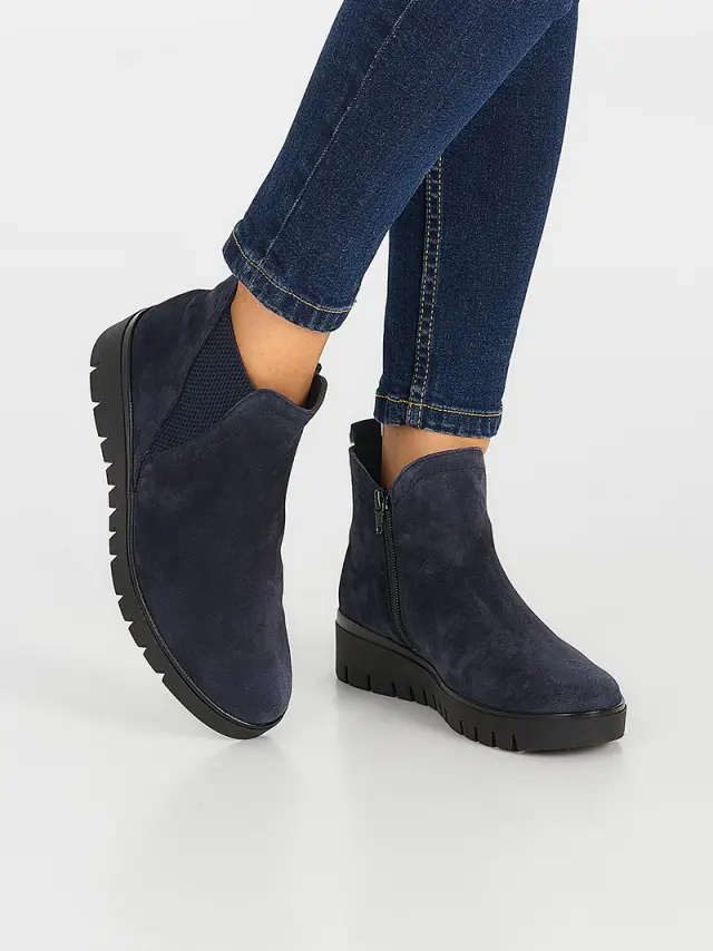 Gabor Μποτάκια Γυναικείο δέρμα Nubuck Μπλέ GAB/32051 004-D/BLUE - 42 2