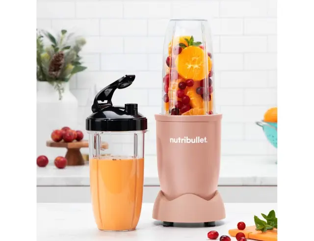Μπλέντερ Nutribullet Pro 900 NB907MACL με ισχύ 900W, χωρητικότητα 900ml και 1 ταχύτητα - Matte PinkNB907MACL
