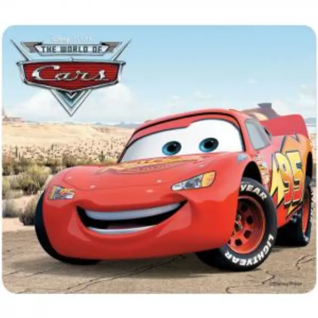 Σετ mini οπτικό ποντίκι και mousepad με μοτίβο \"CARS\", 1000 dpi. 2