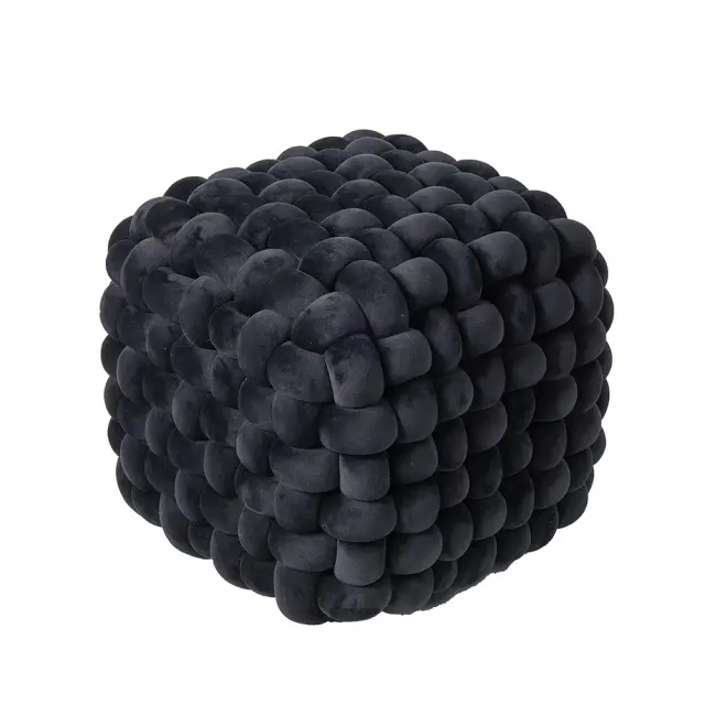 Πουφ διακοσμητικό 43x43x40cm Das Home 2271