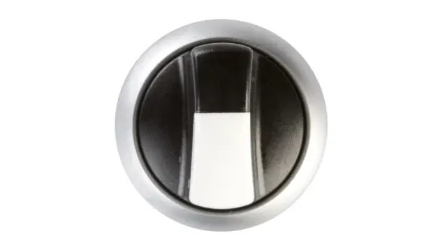 M22-WRK Changeover switch, RMQ-Titan, With thumb-grip, maintained, 2 positions, Bezel: titanium