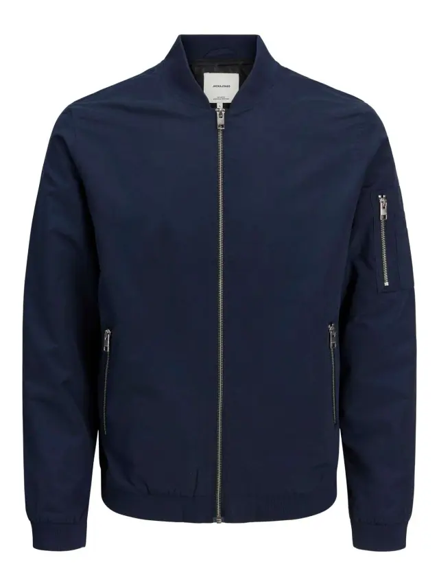 JJERUSH BOMBER NOOS Navy Blazer