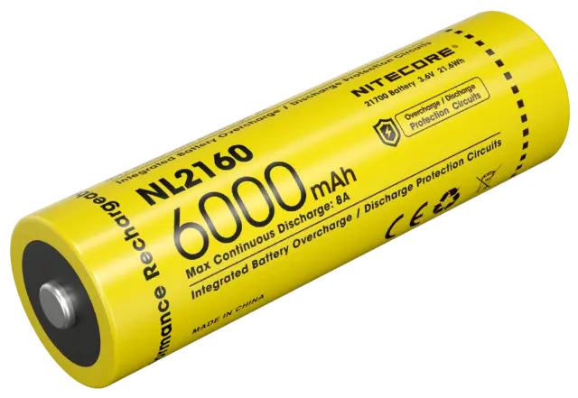 ΜΠΑΤΑΡΙΑ NITECORE 21700 / 6000mAh (τιμή τεμαχίου)