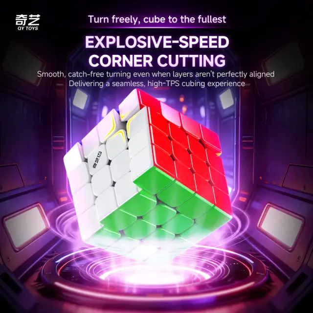 QiYi M Pro 4x4 V2 (Ball-Core + UV) 2