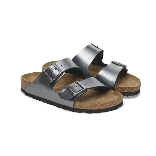 Σανδάλια Arizona Birkenstock Metallic Black - 37 3