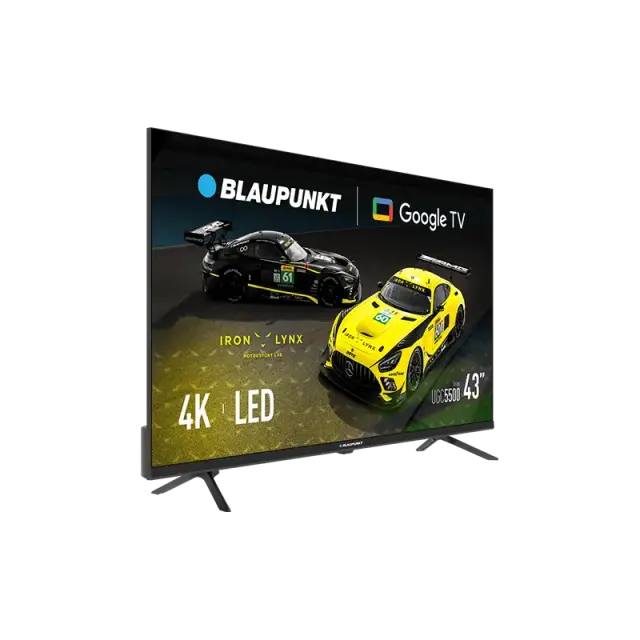 Blaupunkt 43UGC5500S Smart Τηλεόραση 43″ 4K Ultra HD DLED με Google TV & Dolby Audio 2