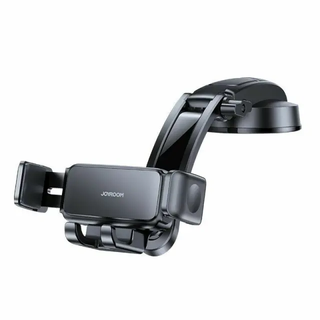 Joyroom® Βαρυτική Βάση Αυτοκινήτου με Ρυθμιζόμενα Άγκιστρα για το Ταμπλό-Black