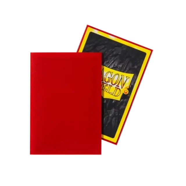Dragon Shield Small Sleeves - Japanese Matte Crimson (60 Sleeves) 2