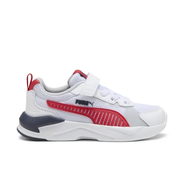 Puma X-Ray 3 LT AC (PS) (401494-01) - Λευκό-Κόκκινο