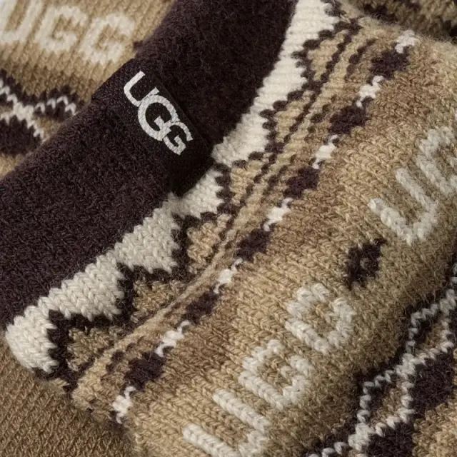 Κάλτσες UGG Keavy Cozy Crew 1171650-K40M Καφέ - ONESIZE 3
