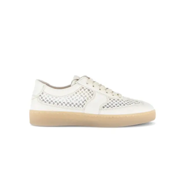 Gabor Sneakers Γυναικείο δέρμα/ύφασμα Μπεζ GAB/83341 43-VANILLA