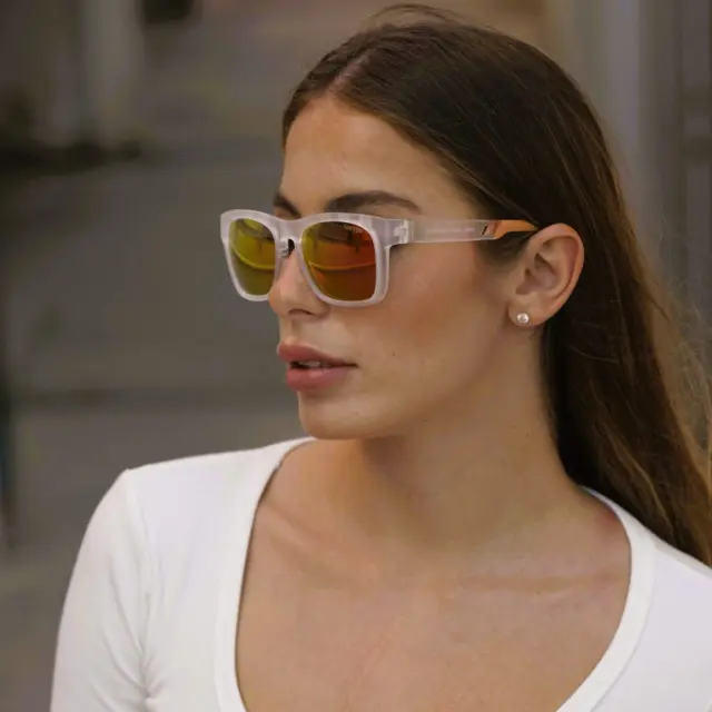 Ghetto Fashion Outdoor Sunglasses Clear Frame Unisex 2