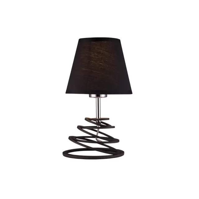 AcaLight Offer NETTO ΦΩΤΙΣΤΙΚΟ ΕΠΙΤΡΑΠΕΖΙΟ ΜΑΥΡΟ ΜΑΤ ΜΕΤΑΛΛΙΚΟ ΣΥΜΒΑΤΙΚΟ 1ΧΕ27 IP20 Φ150Χ280mm