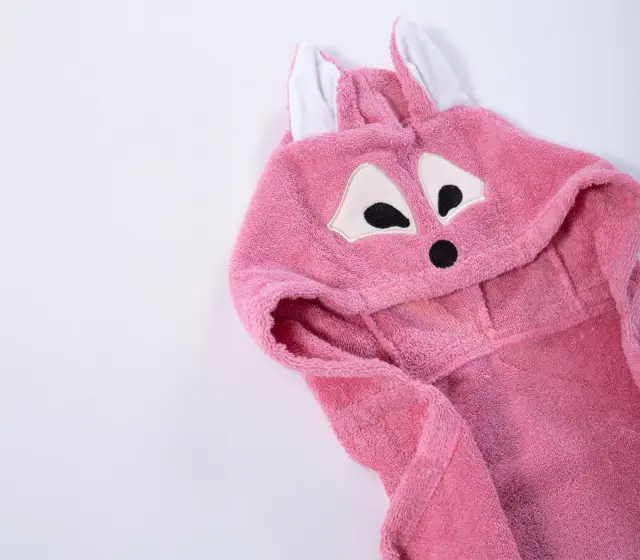ΒΡΕΦΙΚΗ ΚΑΠΑ FOX 70Χ120 NEF-NEF HOMEWARE, 100% BAMBAKI - WILD ROSE (039777) 2