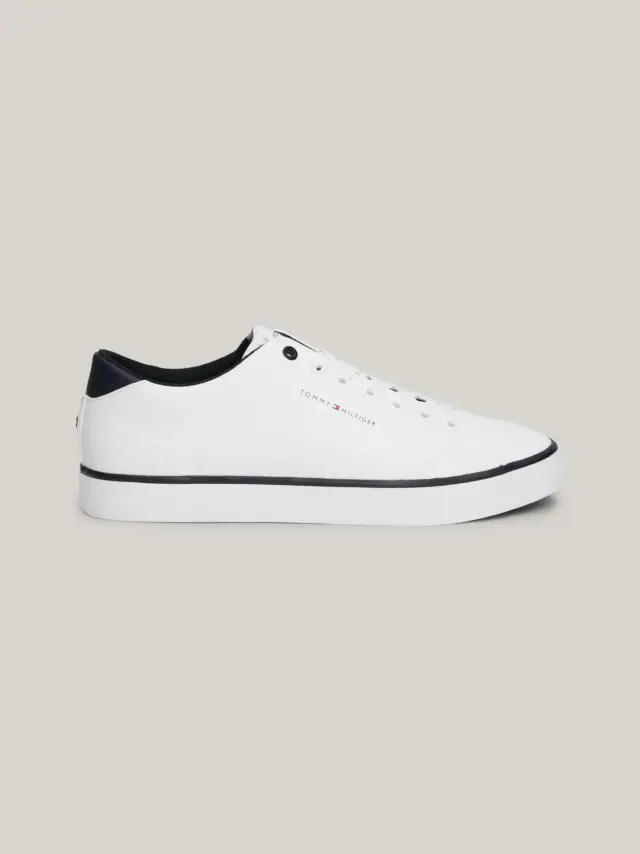 Tommy Hilfiger - Ανδρικά Sneakers Hi Vulc Core Low Leather Essential FM0FM05041-YBS Λευκό - 40