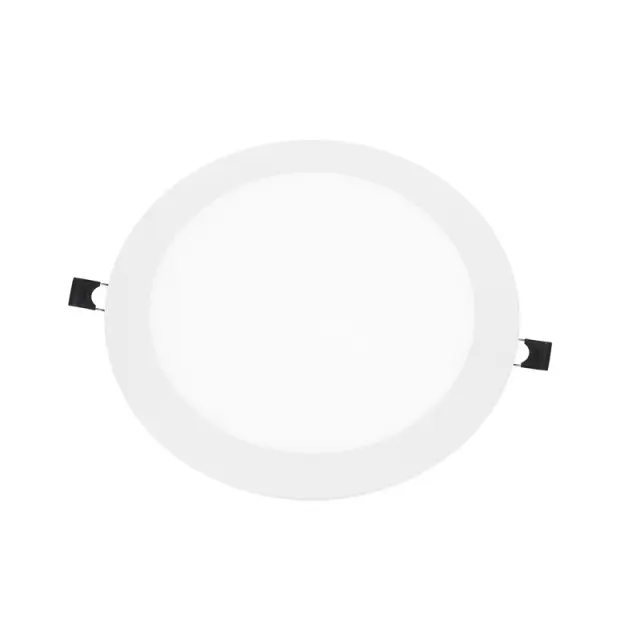 LED ΧΩΝΕΥΤΟ ΦΩΤΙΣΤΙΚΟ ΛΕΥΚΟ ΣΤΡΟΓΓΥΛΟ 230V AC 22W 6500K 2400LM Ra80 Φ220 / KIRON2265RW