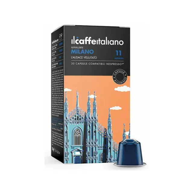 IL Caffe Italiano Milano 30 Nespresso κάψουλες αλουμινίου
