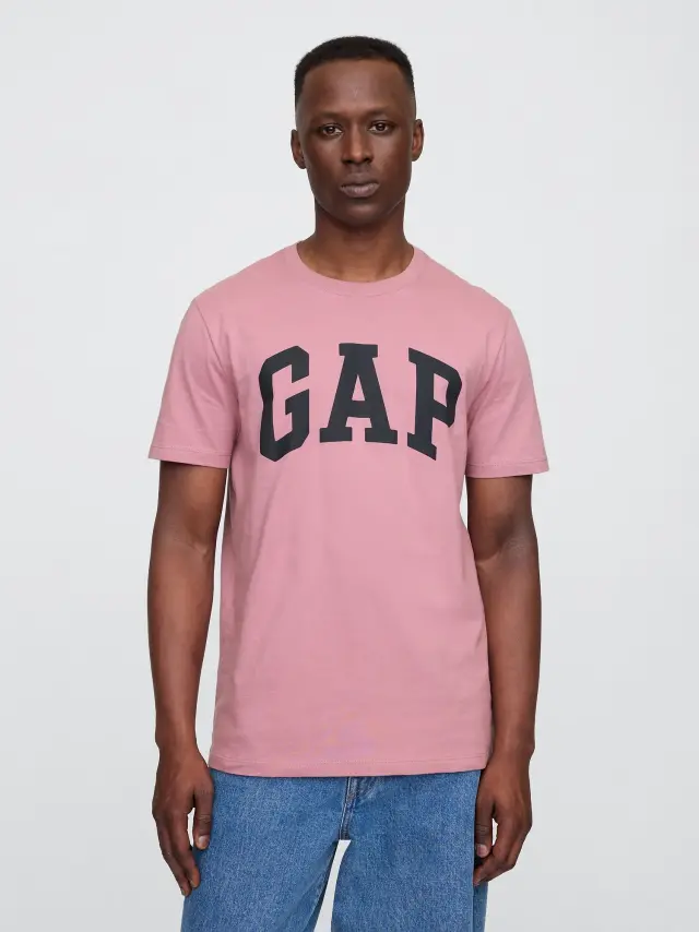 Ανδρική Μπλούζα Κοντομάνικη Everyday Soft wispy pink mauve - S