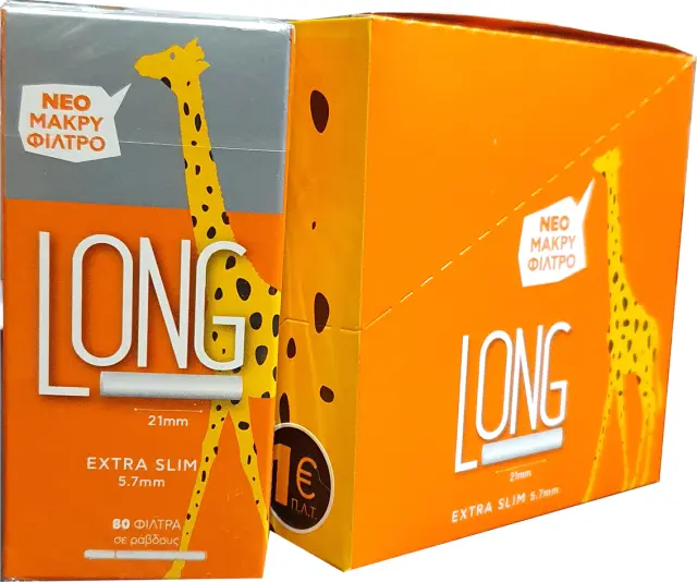 Discovery Long Φιλτράκια - Μακρύ Φίλτρο Extra Slim - Pocket 10τεμ.