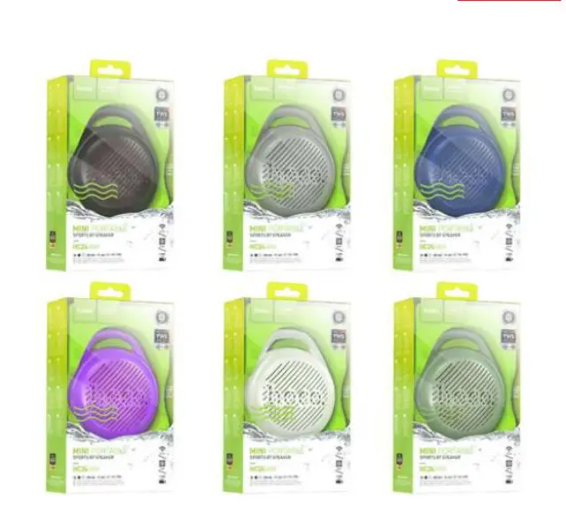 Hoco Φορητό Επαναφορτιζόμενο Ηχείο Bluetooth 5W με Ραδιόφωνο Πράσινο HC24 3