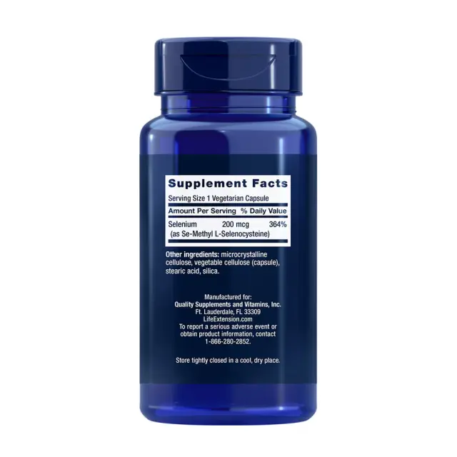 Life Extension Se-Methyl L-Selenocysteine 200 mcg 2