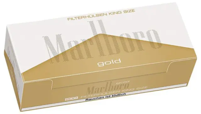Marlboro Άδεια Τσιγάρα Gold - 200τεμ.