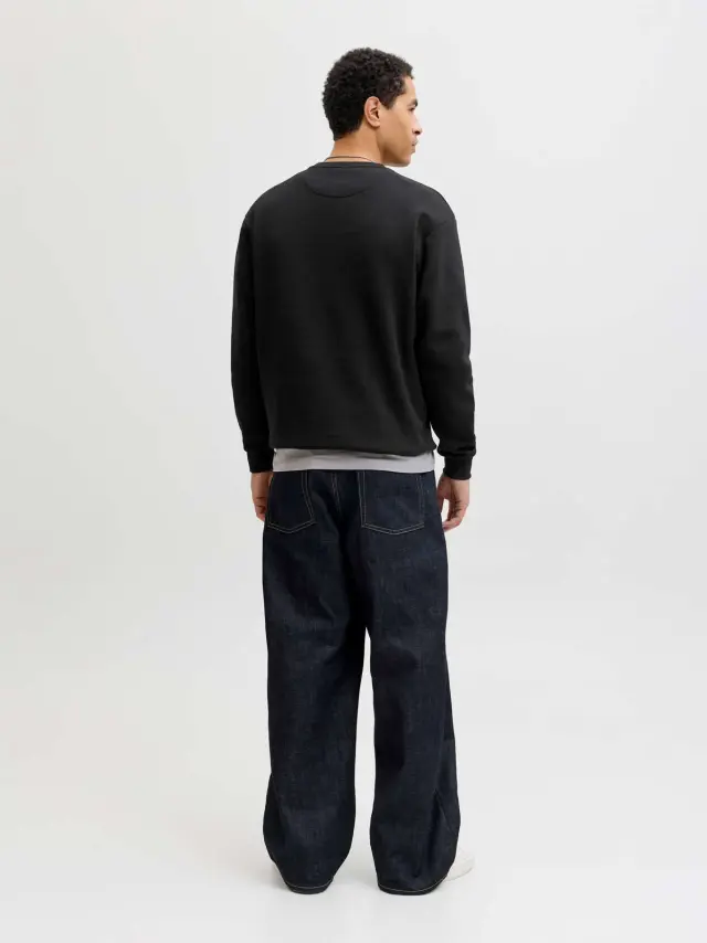 JJEBRADLEY SWEAT CREW NOOS Black 2