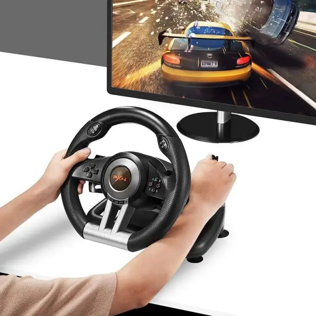 Σετ τιμονιέρα gaming με πετάλια - PXN-V3PRO - 901231 3