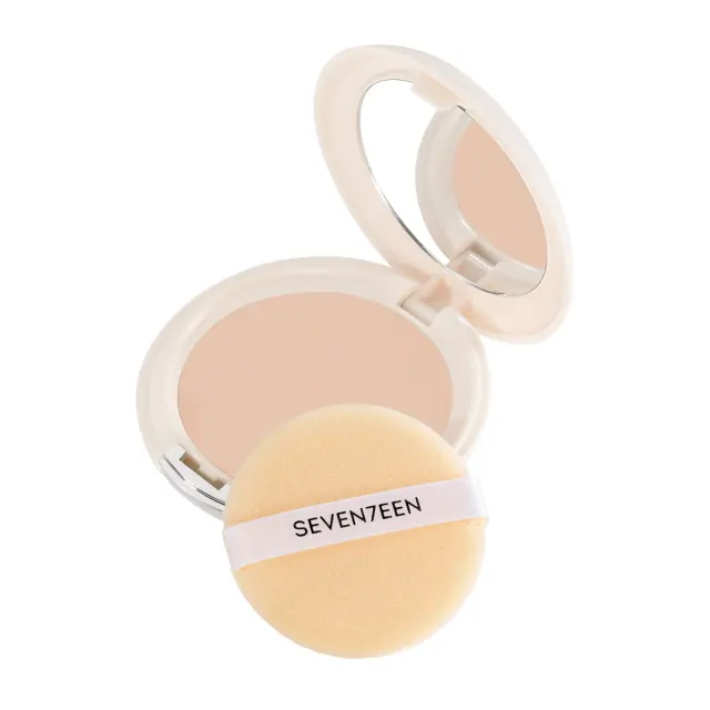Seventeen Natural Silky Compact Powder 12g | Απόχρωση 06 Porcelain