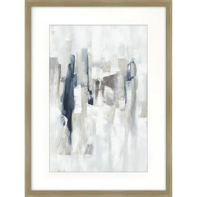 Obraz Ivory 105‑9897 πίνακας τοίχου 60x80 Ivory Navy Art Άσπρο Γκρί Μπεζ Μπλε Σκούρο μπλέ