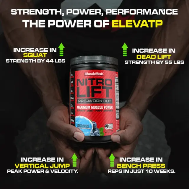 MuscleMeds Nitrolift Cherry Lime, 550 g 3