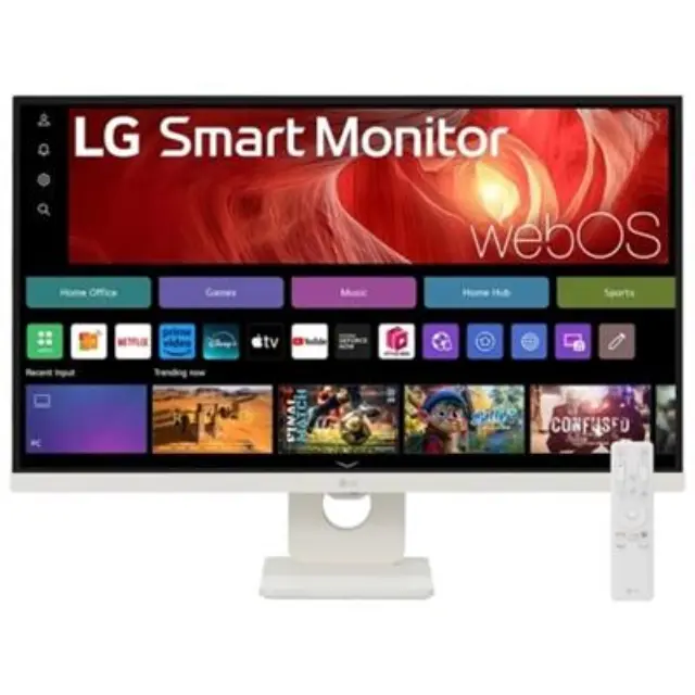 Monitor LG 27U731SA-W / 27 4K UHD S / 60Hz / HDR10 / USB-C / Voice Recognition / Tilt / VESA – PN: 27U731SA-W