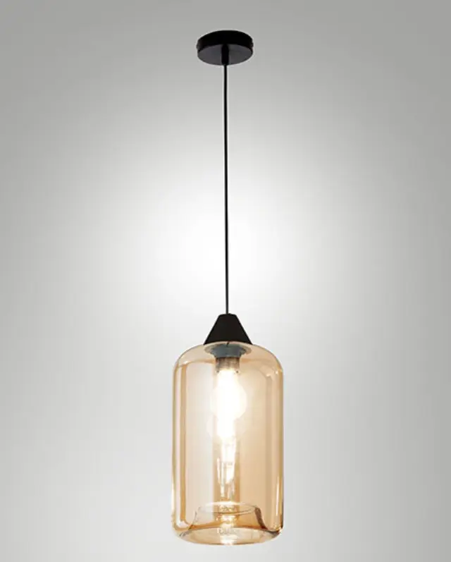 Silo 3491-40 D18 φωτιστικό μονόφωτο Μελί Μαύρο
