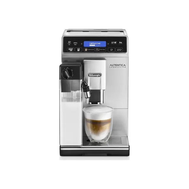 De'Longhi Αυτόματη Μηχανή Espresso Autentica Cappuccino 1450W 15bar Silver (ETAM 29.660.SB) 2