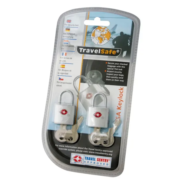 Σετ Κλειδαριες Travelsafe Keylock Tsa Ζευγος