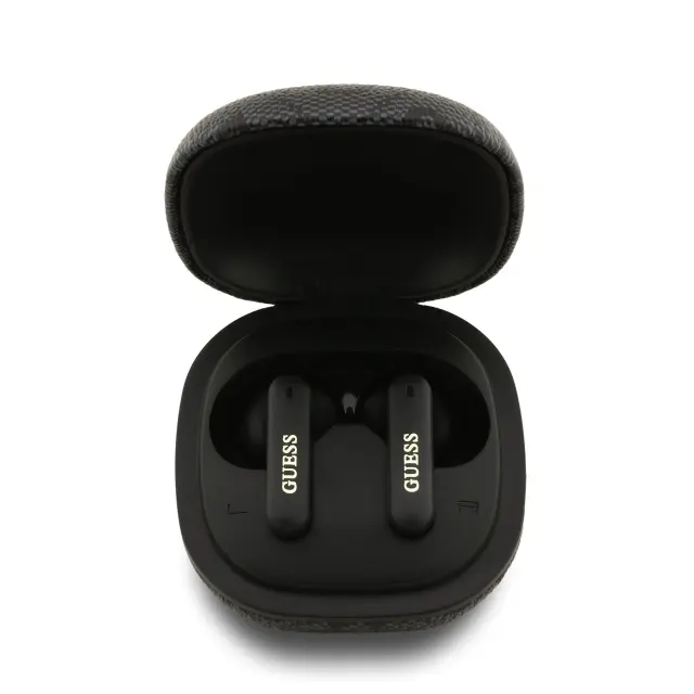 Guess PU 4G Metal Logo ENC TWS Wireless Earphones Black 2