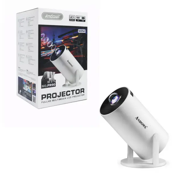 Andowl Μίνι Προβολέας 4K LED Full HD PR90– Mini Projector 0751147-1